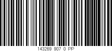 Código de barras (EAN, GTIN, SKU, ISBN): '143269_907_0_PP'