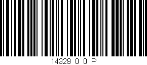 Código de barras (EAN, GTIN, SKU, ISBN): '14329_0_0_P'