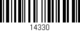 Código de barras (EAN, GTIN, SKU, ISBN): '14330'
