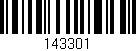 Código de barras (EAN, GTIN, SKU, ISBN): '143301'