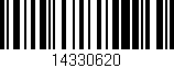 Código de barras (EAN, GTIN, SKU, ISBN): '14330620'