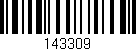 Código de barras (EAN, GTIN, SKU, ISBN): '143309'