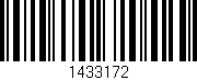 Código de barras (EAN, GTIN, SKU, ISBN): '1433172'