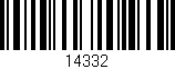 Código de barras (EAN, GTIN, SKU, ISBN): '14332'