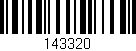 Código de barras (EAN, GTIN, SKU, ISBN): '143320'