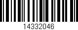 Código de barras (EAN, GTIN, SKU, ISBN): '14332046'