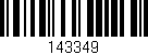 Código de barras (EAN, GTIN, SKU, ISBN): '143349'