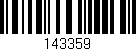 Código de barras (EAN, GTIN, SKU, ISBN): '143359'