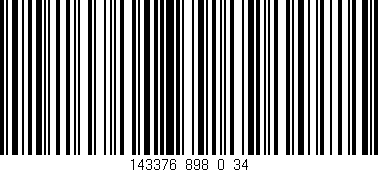 Código de barras (EAN, GTIN, SKU, ISBN): '143376_898_0_34'
