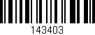 Código de barras (EAN, GTIN, SKU, ISBN): '143403'