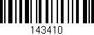 Código de barras (EAN, GTIN, SKU, ISBN): '143410'