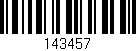Código de barras (EAN, GTIN, SKU, ISBN): '143457'