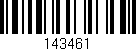 Código de barras (EAN, GTIN, SKU, ISBN): '143461'