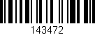 Código de barras (EAN, GTIN, SKU, ISBN): '143472'