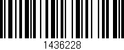 Código de barras (EAN, GTIN, SKU, ISBN): '1436228'