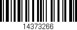 Código de barras (EAN, GTIN, SKU, ISBN): '14373266'