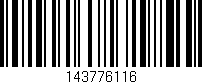 Código de barras (EAN, GTIN, SKU, ISBN): '143776116'