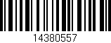 Código de barras (EAN, GTIN, SKU, ISBN): '14380557'