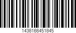 Código de barras (EAN, GTIN, SKU, ISBN): '1438166451845'