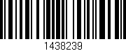 Código de barras (EAN, GTIN, SKU, ISBN): '1438239'