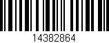 Código de barras (EAN, GTIN, SKU, ISBN): '14382864'