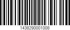 Código de barras (EAN, GTIN, SKU, ISBN): '1438290001008'