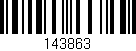 Código de barras (EAN, GTIN, SKU, ISBN): '143863'