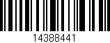 Código de barras (EAN, GTIN, SKU, ISBN): '14388441'
