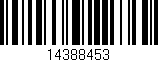 Código de barras (EAN, GTIN, SKU, ISBN): '14388453'