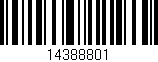 Código de barras (EAN, GTIN, SKU, ISBN): '14388801'