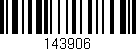 Código de barras (EAN, GTIN, SKU, ISBN): '143906'