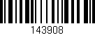 Código de barras (EAN, GTIN, SKU, ISBN): '143908'