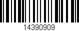 Código de barras (EAN, GTIN, SKU, ISBN): '14390909'