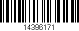 Código de barras (EAN, GTIN, SKU, ISBN): '14396171'