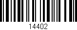 Código de barras (EAN, GTIN, SKU, ISBN): '14402'