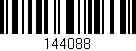 Código de barras (EAN, GTIN, SKU, ISBN): '144088'