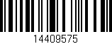 Código de barras (EAN, GTIN, SKU, ISBN): '14409575'
