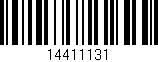 Código de barras (EAN, GTIN, SKU, ISBN): '14411131'