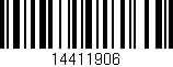 Código de barras (EAN, GTIN, SKU, ISBN): '14411906'