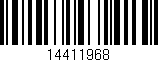 Código de barras (EAN, GTIN, SKU, ISBN): '14411968'