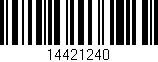Código de barras (EAN, GTIN, SKU, ISBN): '14421240'