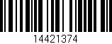 Código de barras (EAN, GTIN, SKU, ISBN): '14421374'