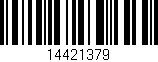Código de barras (EAN, GTIN, SKU, ISBN): '14421379'