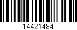 Código de barras (EAN, GTIN, SKU, ISBN): '14421484'
