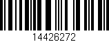 Código de barras (EAN, GTIN, SKU, ISBN): '14426272'