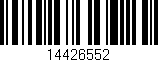 Código de barras (EAN, GTIN, SKU, ISBN): '14426552'
