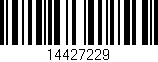 Código de barras (EAN, GTIN, SKU, ISBN): '14427229'