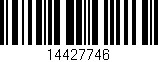Código de barras (EAN, GTIN, SKU, ISBN): '14427746'