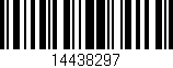 Código de barras (EAN, GTIN, SKU, ISBN): '14438297'