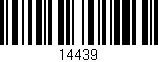Código de barras (EAN, GTIN, SKU, ISBN): '14439'